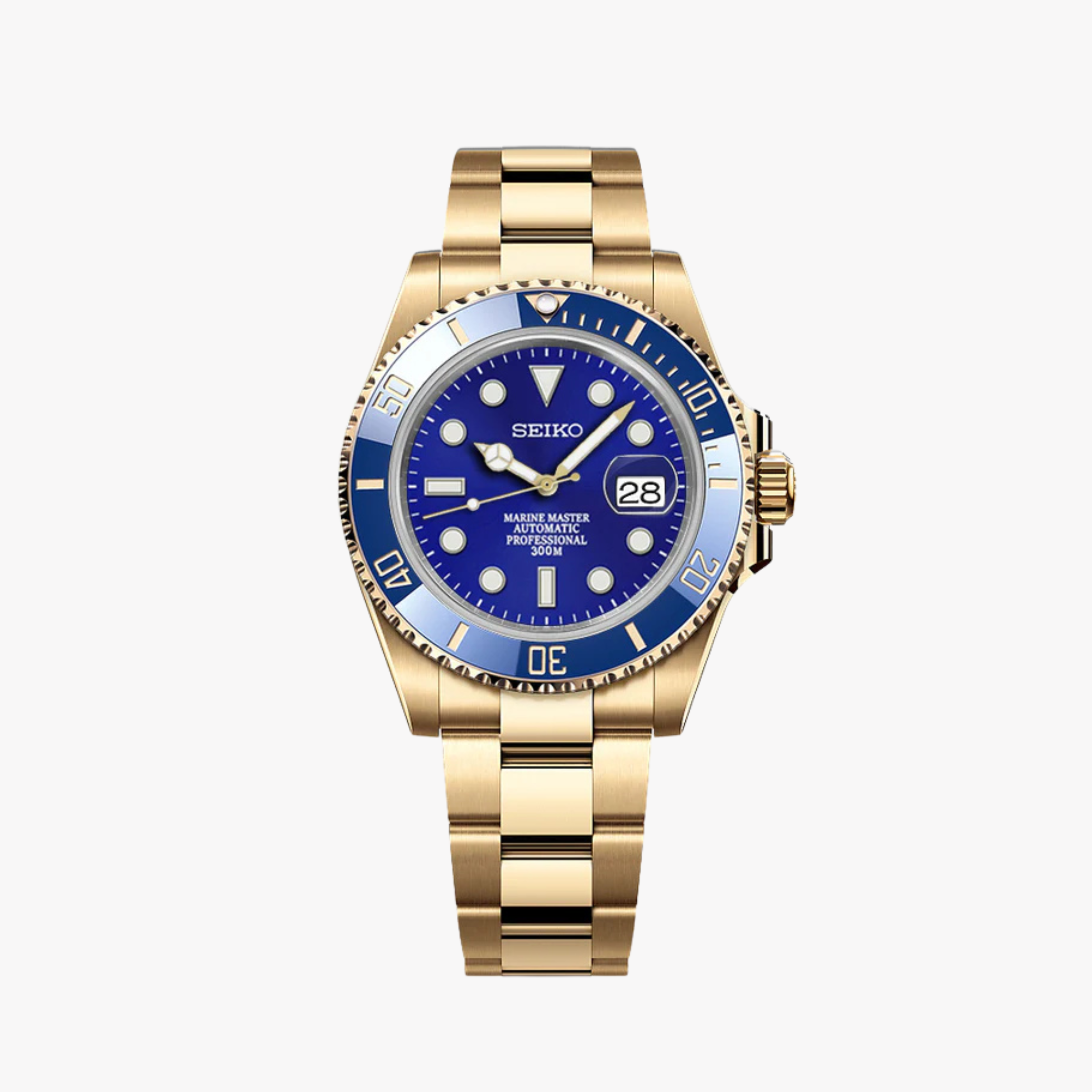 Seikomariner Gold Blue