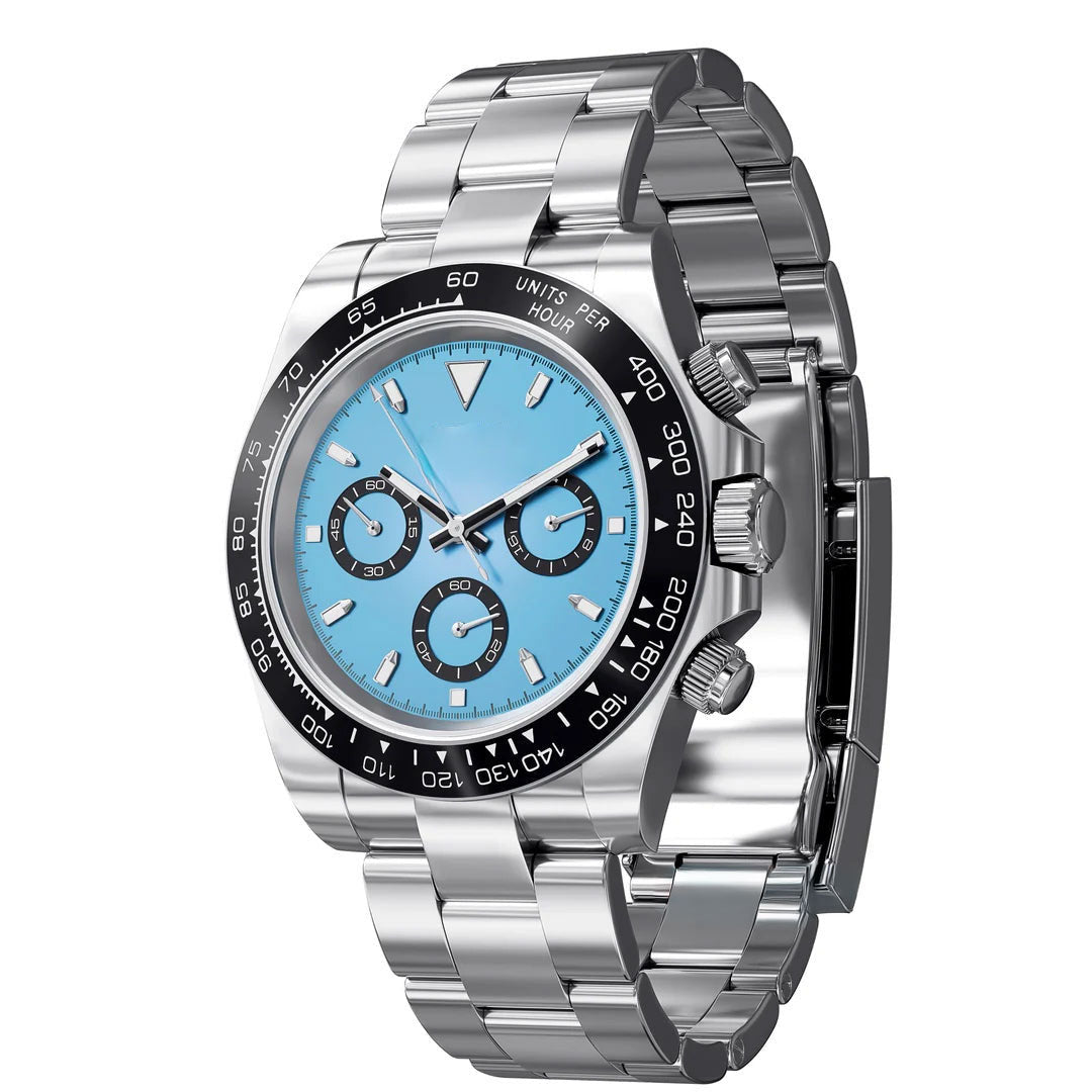 Racing Chronograph 40 mm – Blå Skive