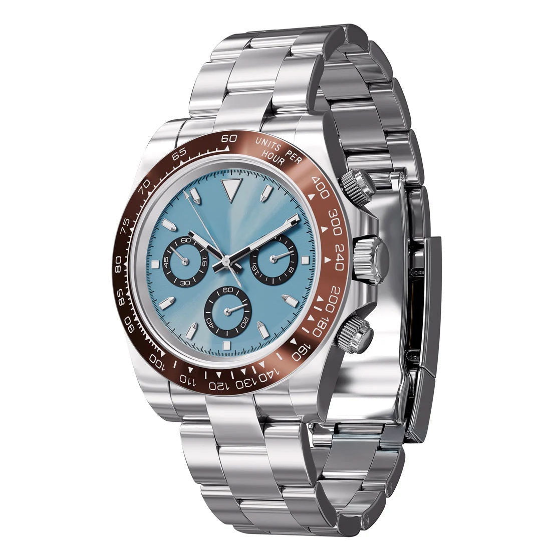 Racing Chronograph 40 mm – Turkis Skive
