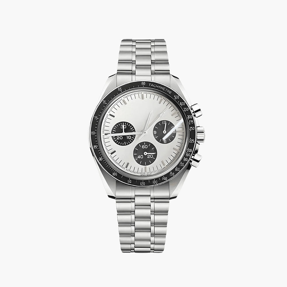 Classic Chronograph 42mm – White Dial
