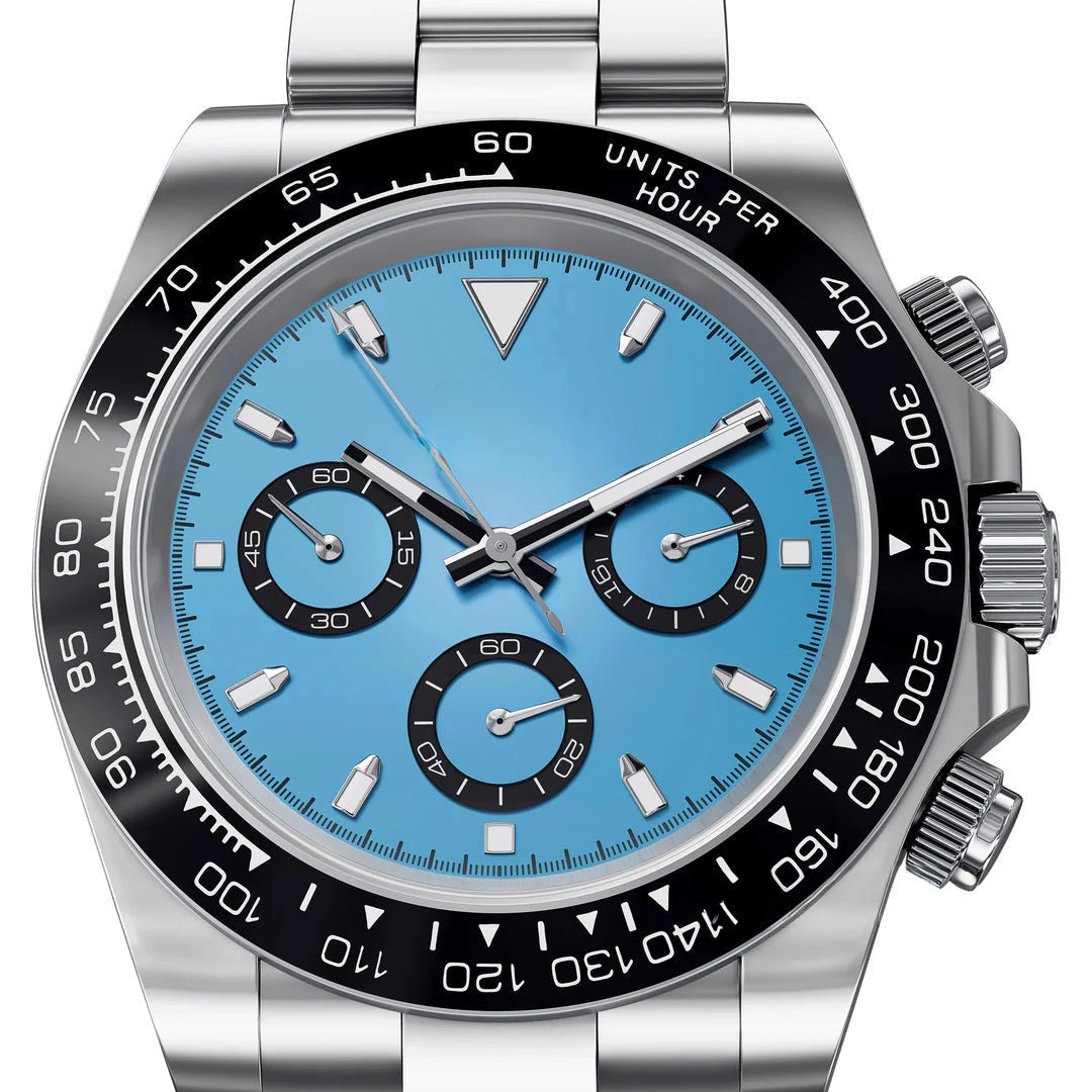 Racing Chronograph 40 mm – Blå Skive