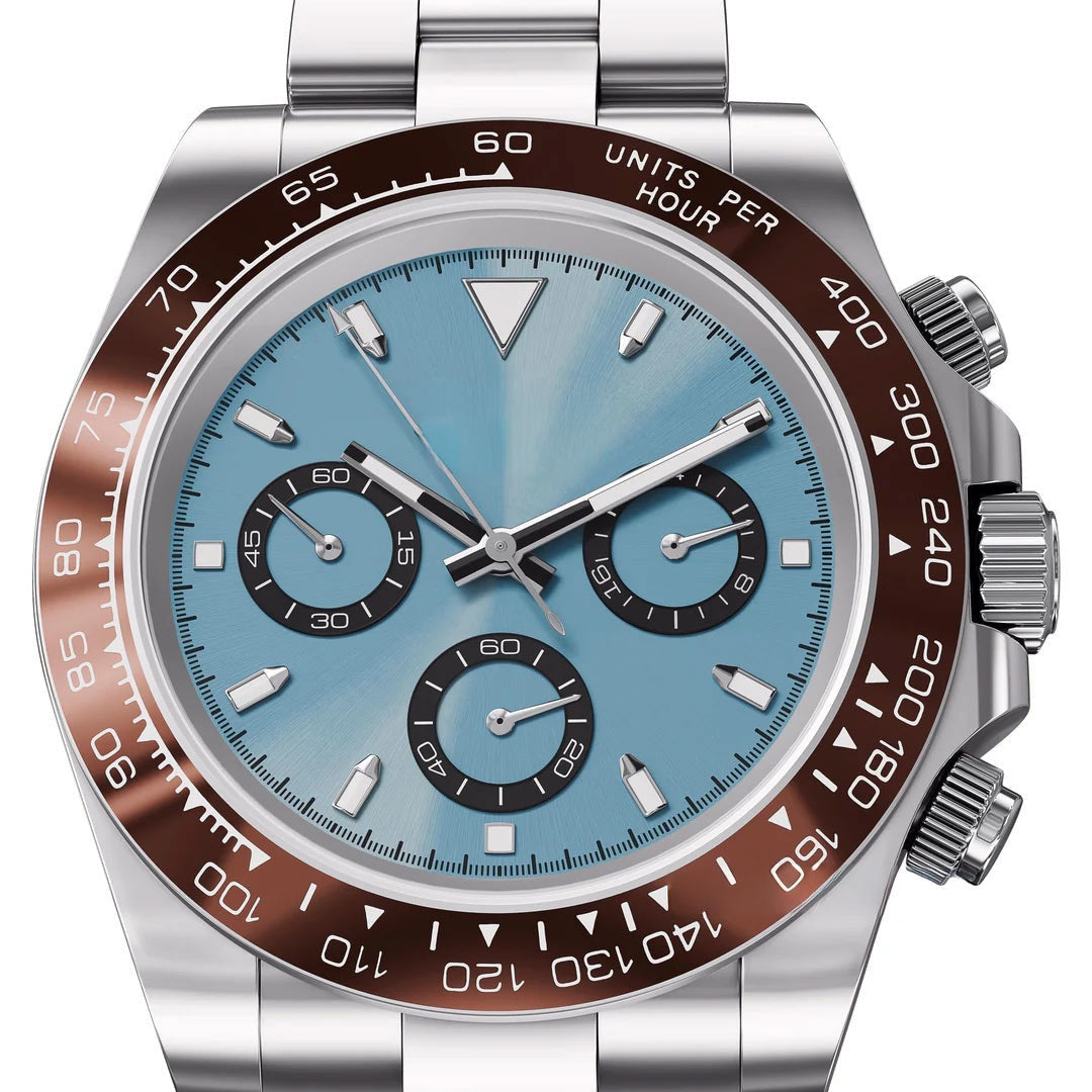 Racing Chronograph 40 mm – Turkis Skive