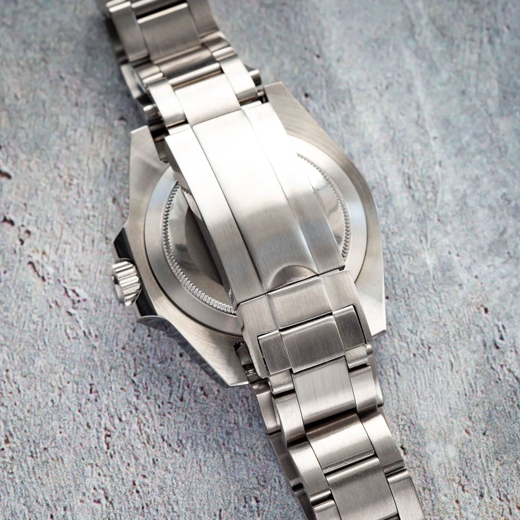 GMT Automatklokke 40 mm – Sort/Blå Ramme