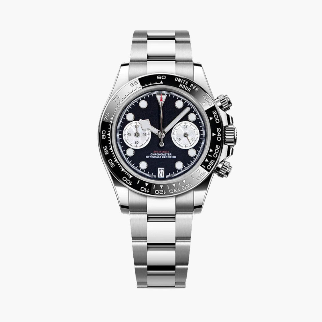 Racing Chronograph 40 mm – Racing Sort