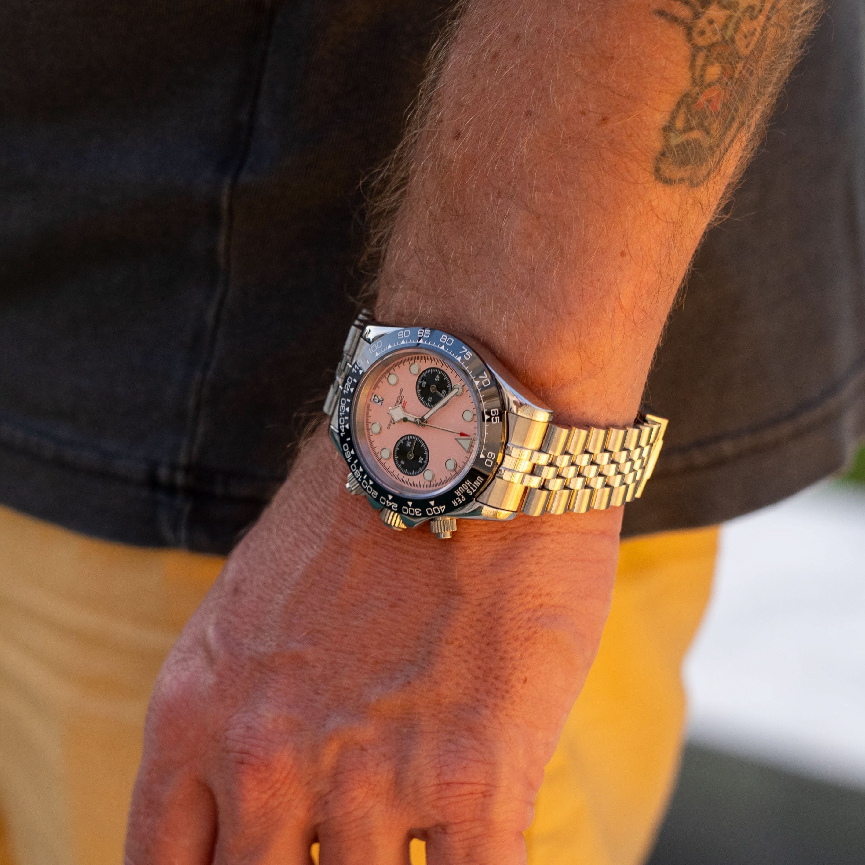 Racing Chronograph 40 mm – Miami Rosa