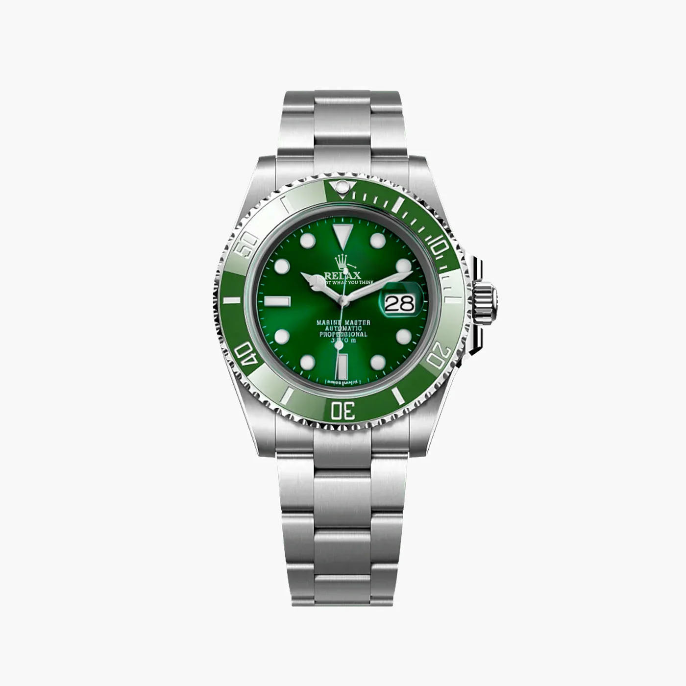 Automatisk Dykkerklokke 40 mm – Grønn