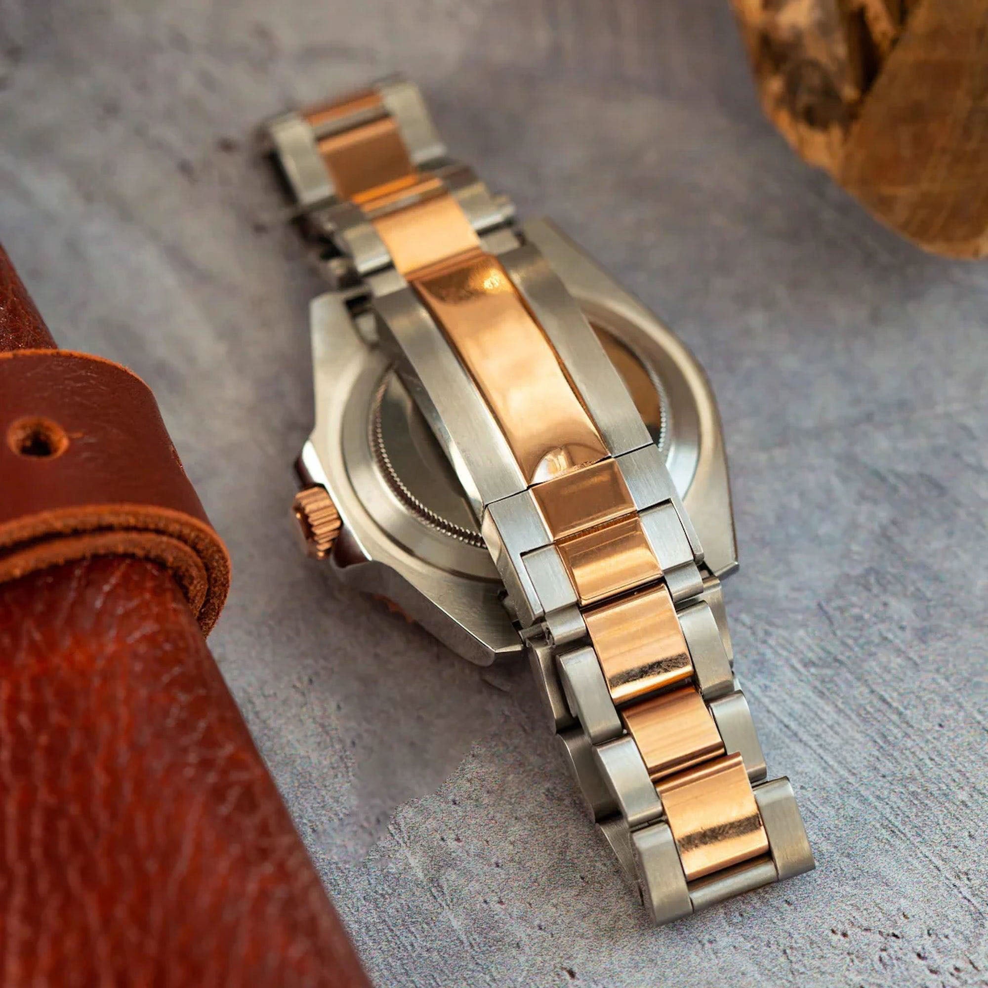 Automatisk Dykkerklokke 40 mm – Rosegull